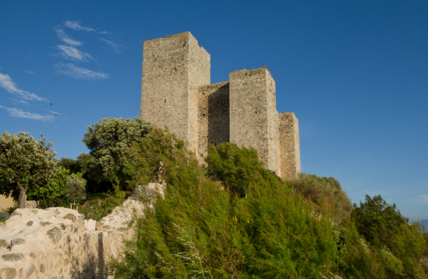 Aldobrandesca Rocca di Talamone, Italy